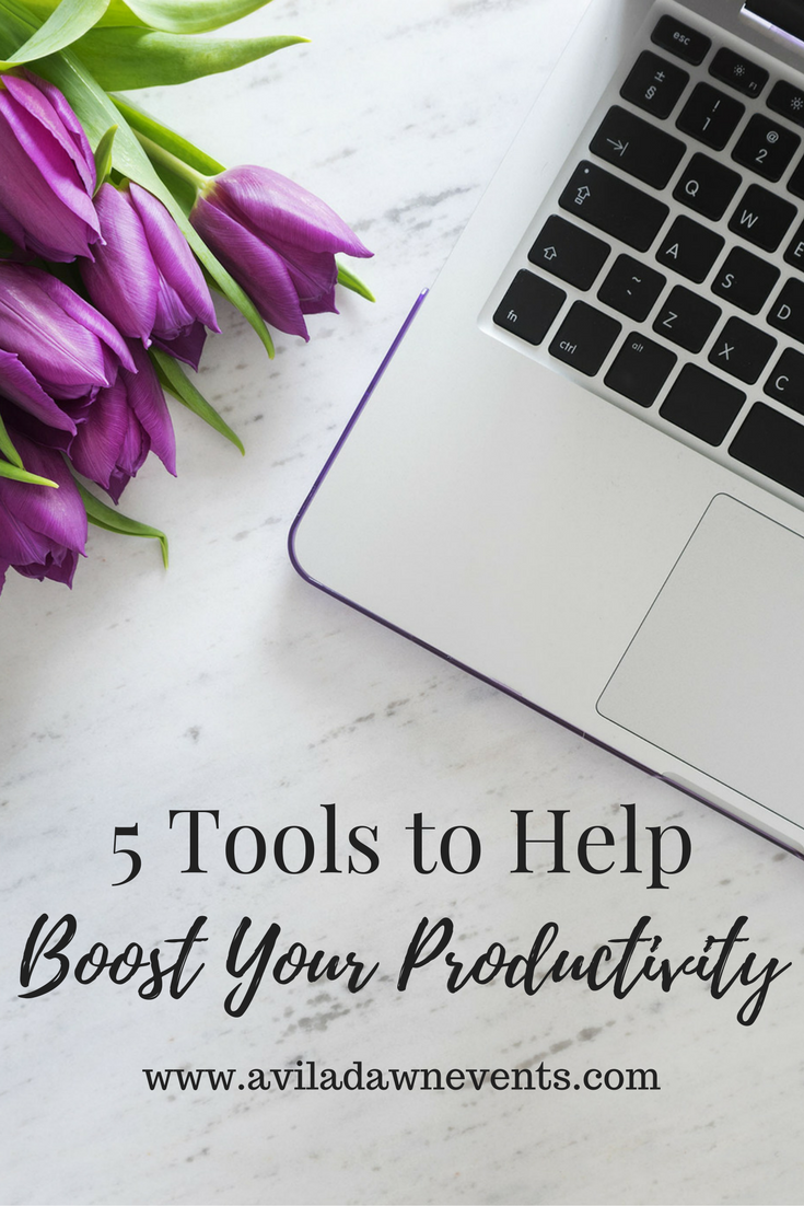 5 Tools to Boost Productivity, Wedding Planning Tools, SC Wedding Planner